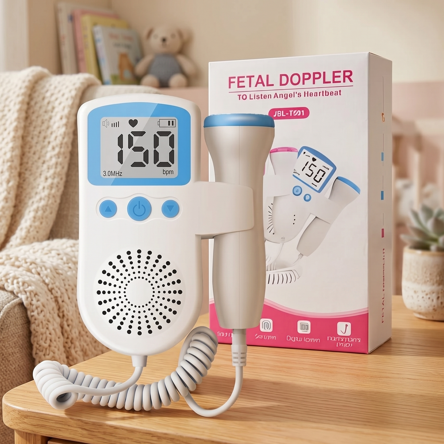 Monitor Doppler Fetal Ecolatido™ | Escucha a tu Bebé desde Casa